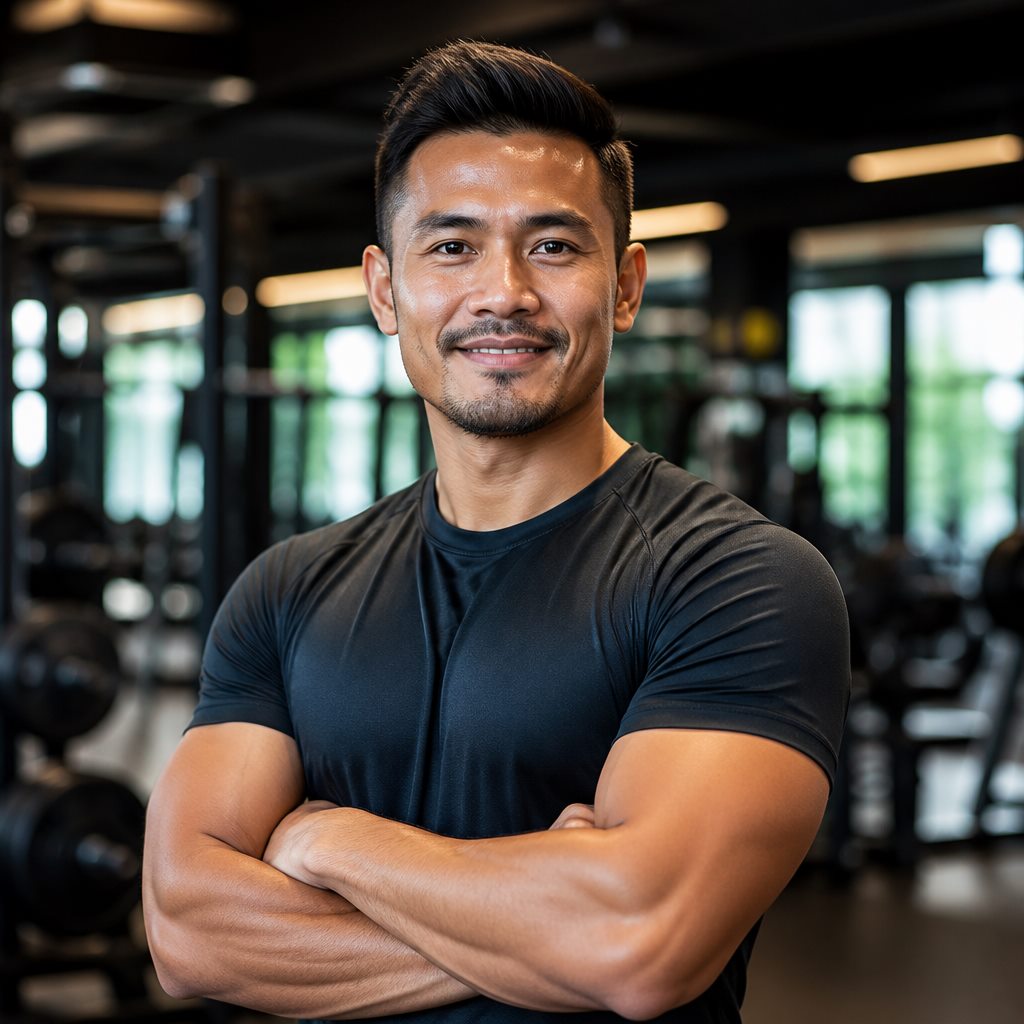 Arif, strength coach