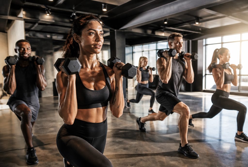 Volt fitness studio website — boutique gym class