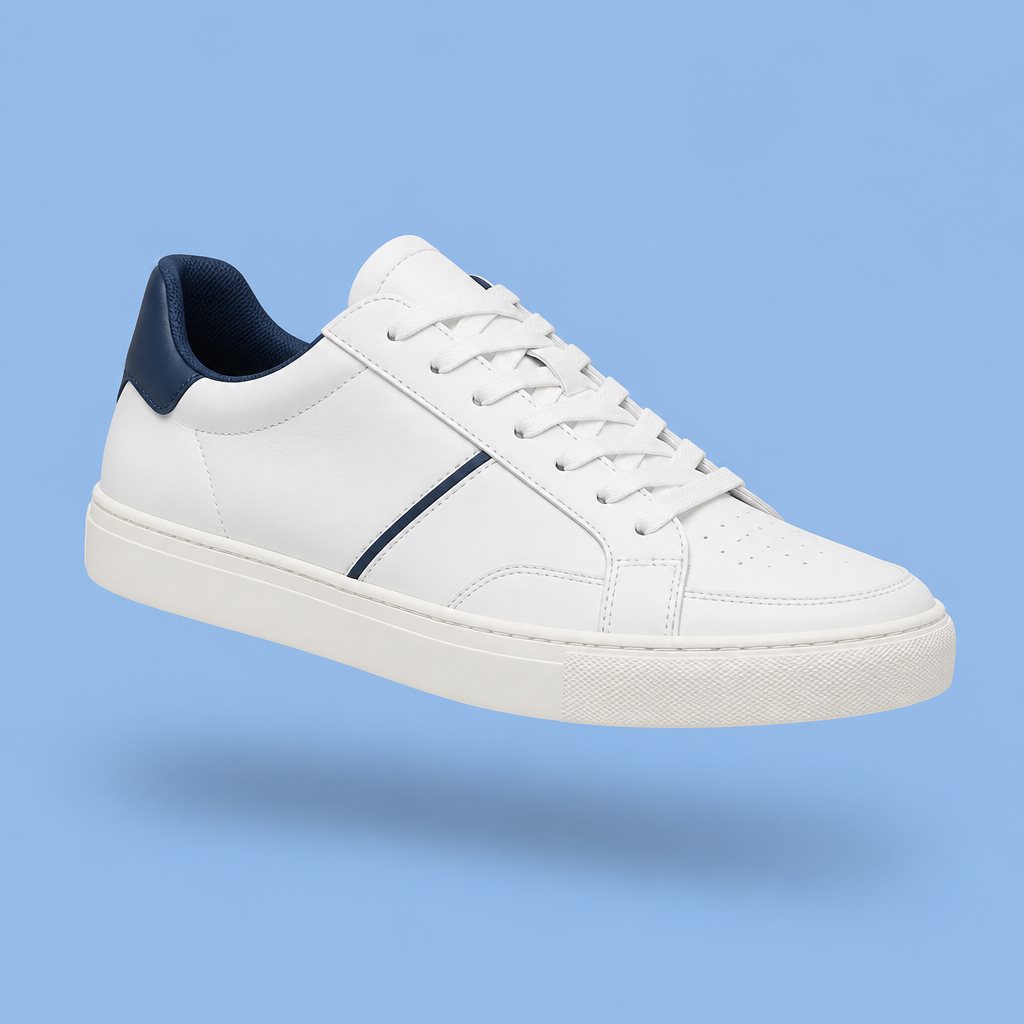 Court 77 leather sneaker