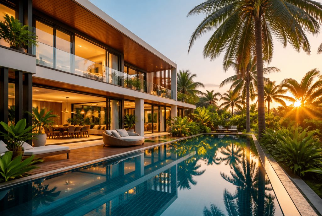 Nest Property property portal website — luxury home