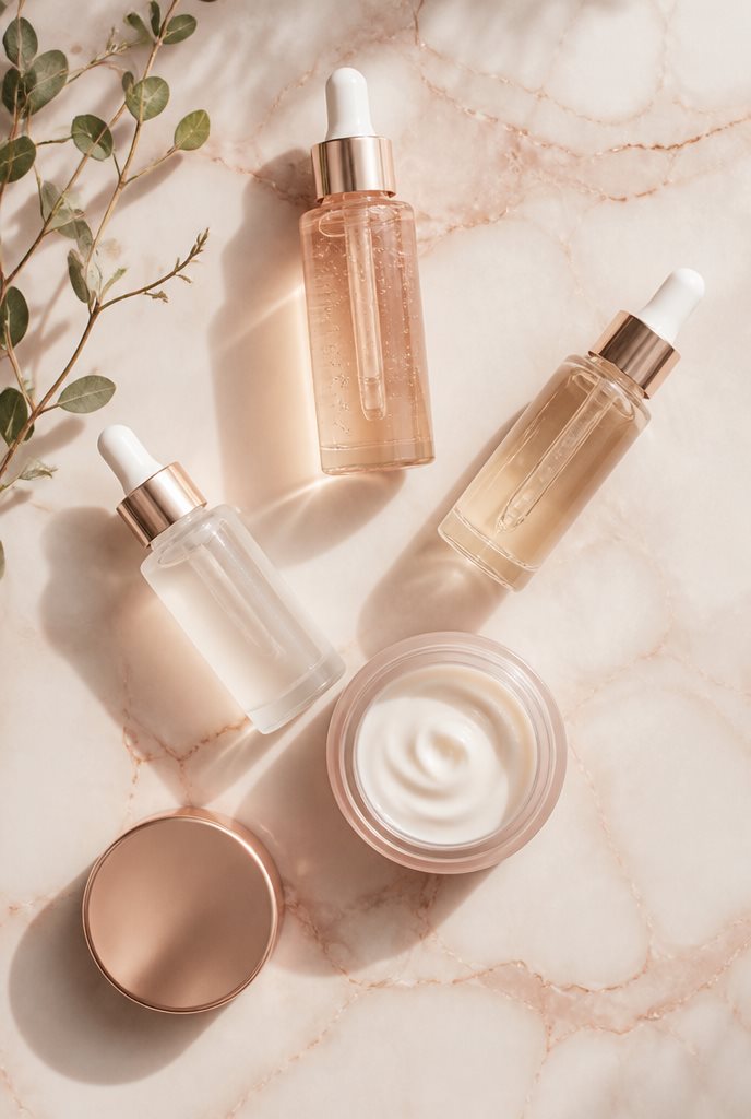 Medical-grade skincare products at Lumine